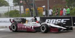 IndyCar: Franchitti wygrał pierwsze kwalifikacje w Detroit, ale pole position dla Viso