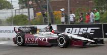IndyCar: Franchitti wygra pierwsze kwalifikacje w Detroit, ale pole position dla Viso