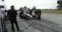 Juan Pablo Montoya wr�ci� do bolidu. Zobacz video z testu w IndyCar na torze Sebring