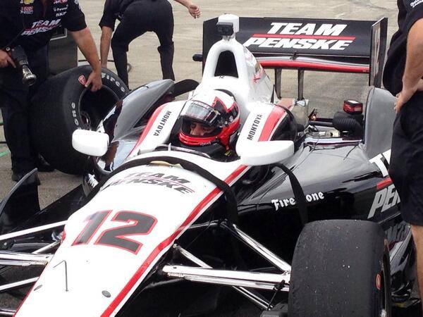 Juan Pablo Montoya wr�ci� do bolidu. Zobacz video z testu w IndyCar na torze Sebring