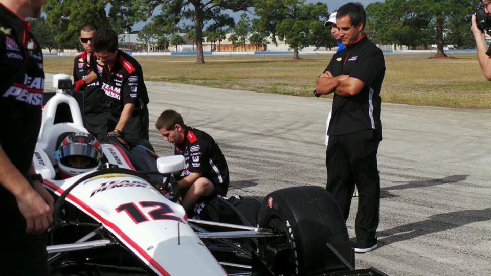 Juan Pablo Montoya wr�ci� do bolidu. Zobacz video z testu w IndyCar na torze Sebring