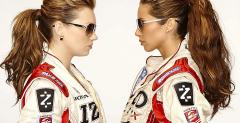 Cameron Haven i Kimberly Phillips sesja dla IZOD IndyCar Series