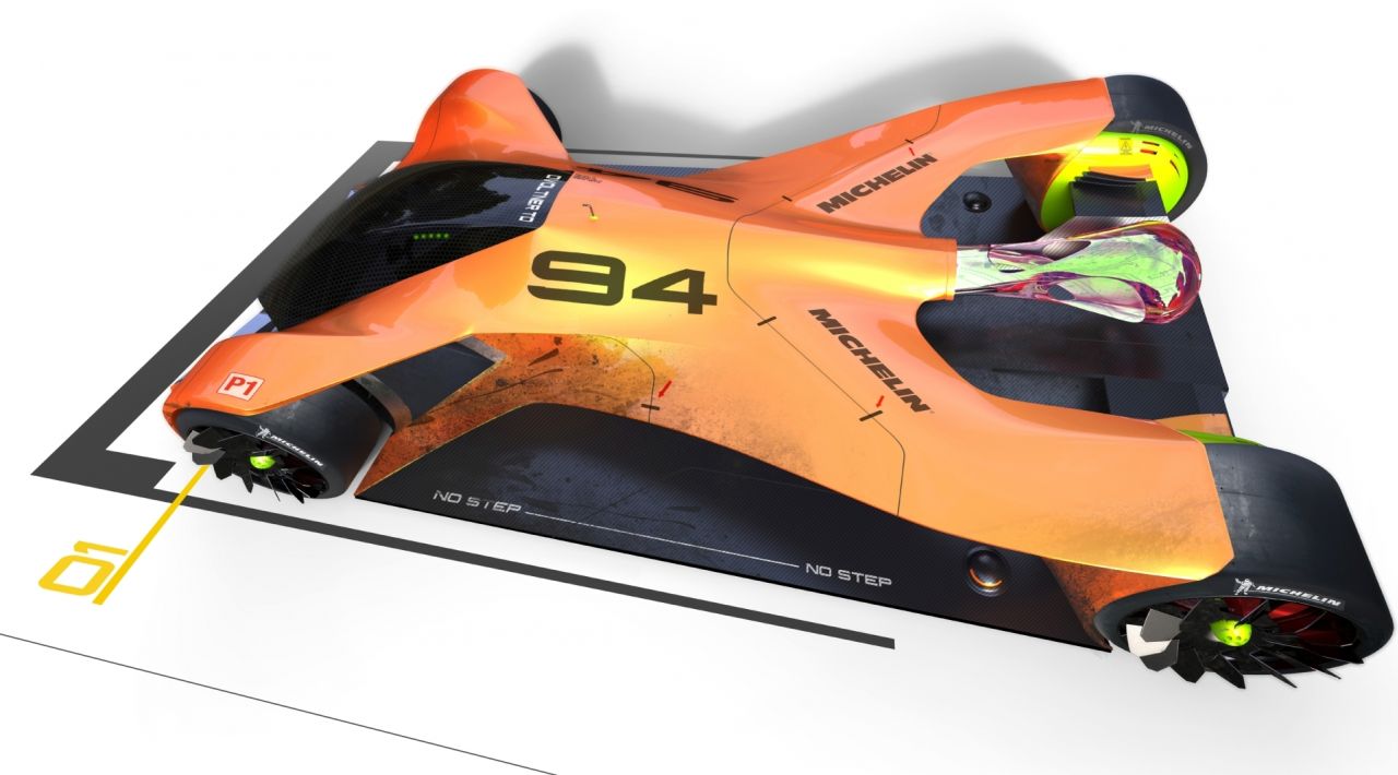 Samochody wyścigowe na 24h Le Mans z 2030 roku