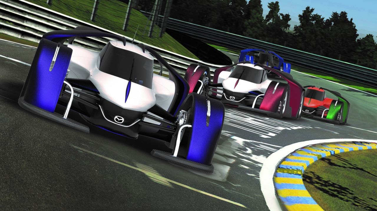 Samochody wycigowe na 24h Le Mans z 2030 roku