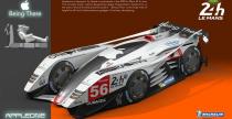 Samochody wycigowe na 24h Le Mans z 2030 roku