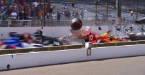 Wideo: Potny wypadek na starcie wycigu Indycar o GP Indianapolis