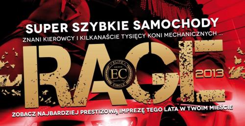 Rage 2013 - wyścigowy maraton ekskluzywnymi autami z Warszawy do Międzyzdrojów. Będą gwiazdy telewizji