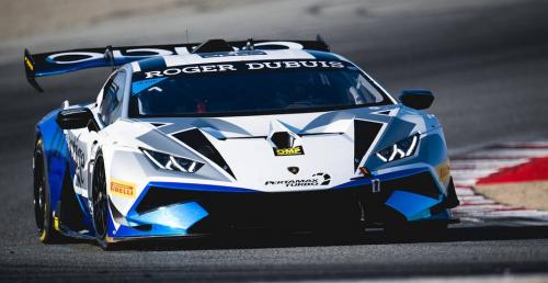 Potężny wypadek kierowcy kobiety w wyścigu Lamborghini Super Trofeo North America
