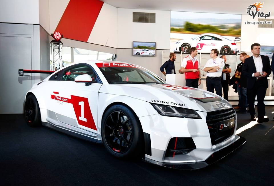Gosia Rdest i Jan Kisiel w Audi Sport TT Cup