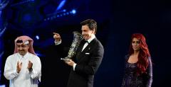 Hamilton odebrał puchar mistrza świata Formuły 1 Hamilton odebrał puchar mistrza świata Formuły 1