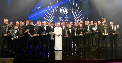 Najlepsi kierowcy wycigowi i rajdowi 2014 roku odebrali swoje trofea na Gali FIA
