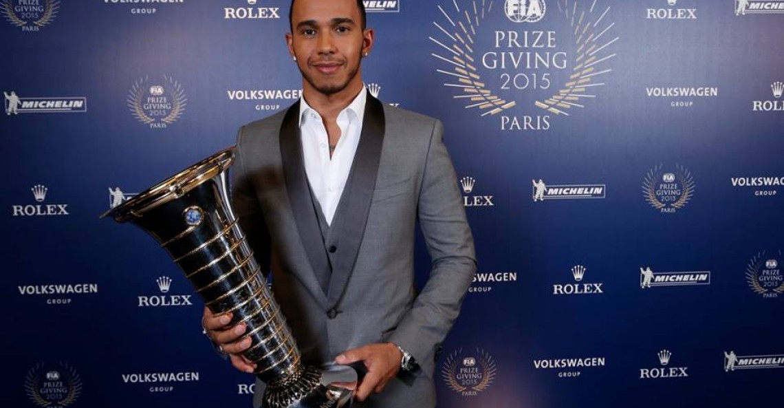 Hamilton odebrał trofeum mistrza świata F1 na Gali FIA, Verstappen wyróżniony potrójnie