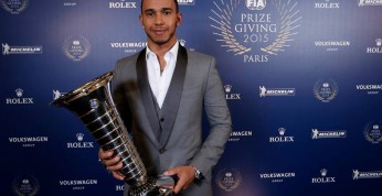 Hamilton odebrał trofeum mistrza świata F1 na Gali FIA,...