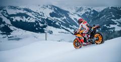 Marquez, motocykl MotoGP i przejażdżka w Alpach