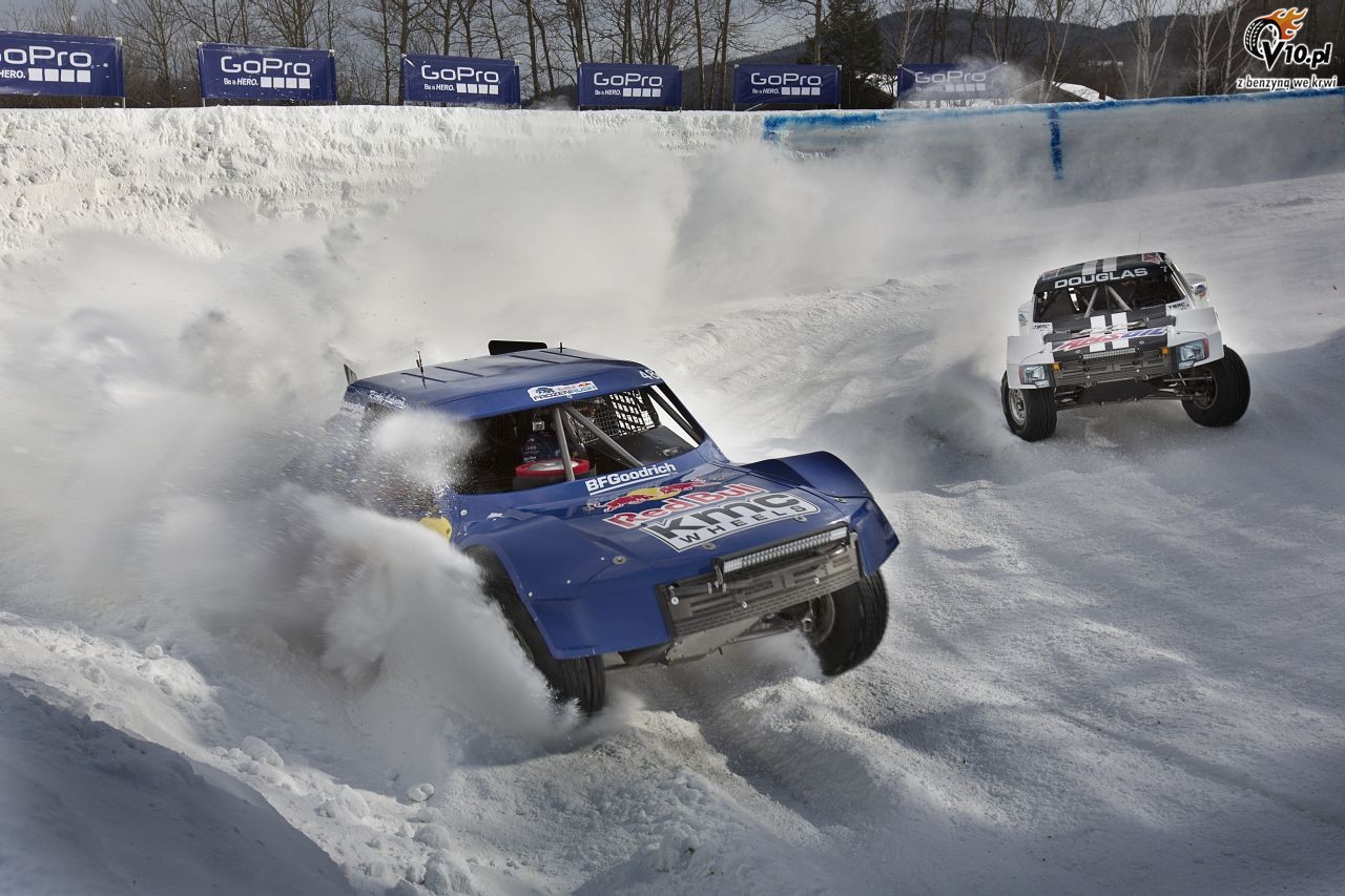 Red Bull Frozen Rush, czyli mini Dakar na niegu