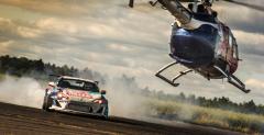 Kuba Przygoński, Felix Baumgartner i drifting z helikopterem na ogonie