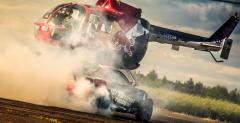 Kuba Przygoński, Felix Baumgartner i drifting z helikopterem na ogonie
