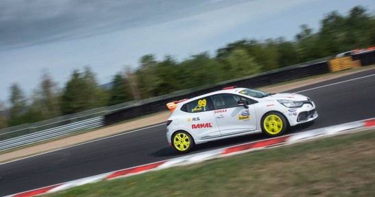 Bartłomiej Mirecki w Renault Clio Cup Central Europe