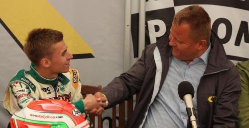 Karting: Karol Basz podopiecznym fundacji Jarosława Wierczuka