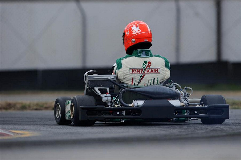 Karting: Karol Basz trenował z Michaelem Schumacherem