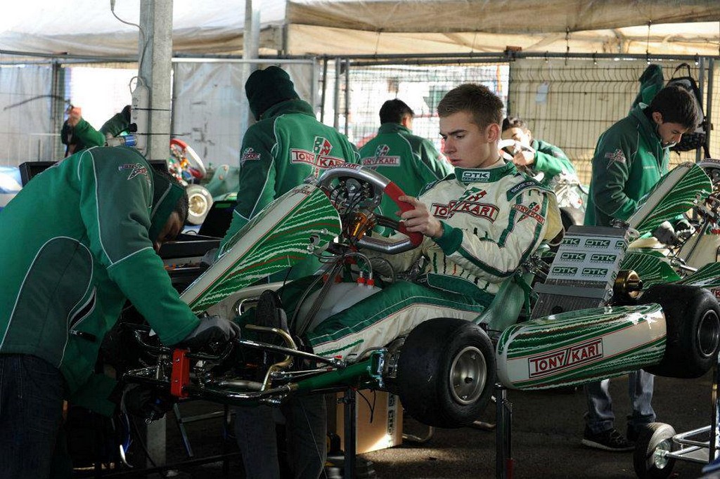Karting: Karol Basz trenował z Michaelem Schumacherem