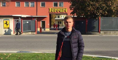 Basz gościł u Ferrari