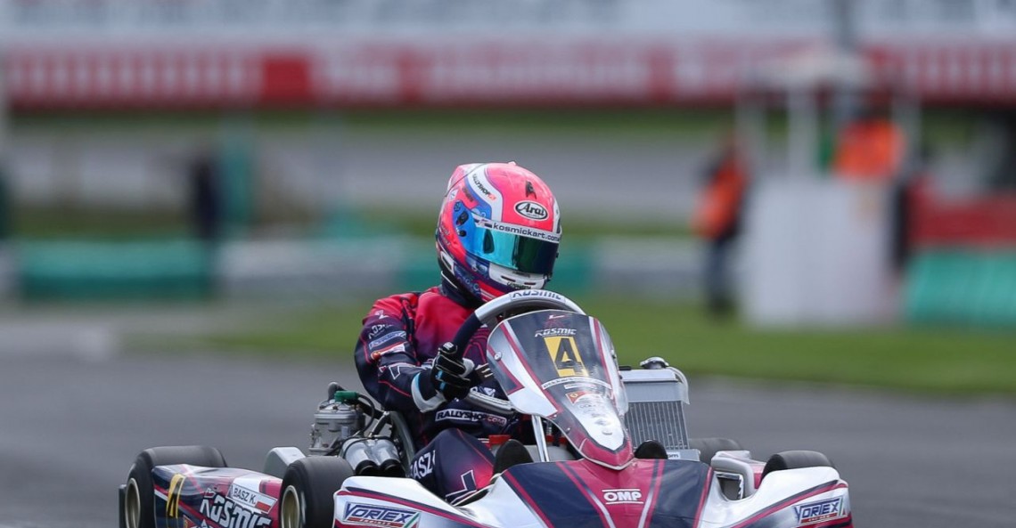 Karol Basz w kartingu