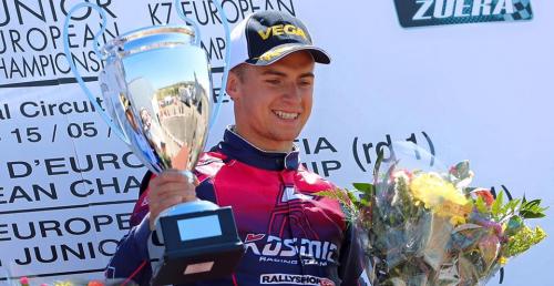 Karting: Basz liderem mistrzostw Europy