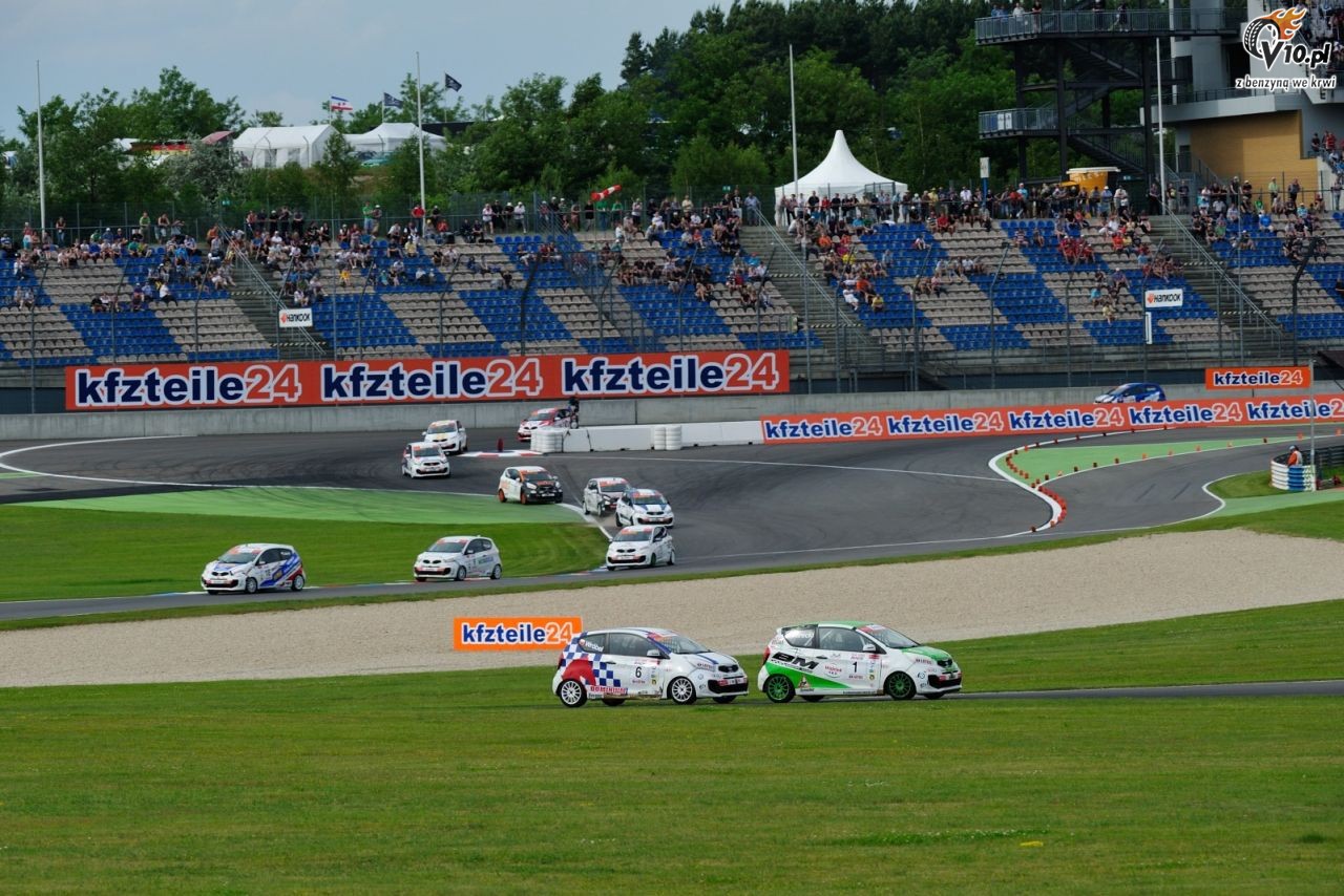 Kia Lotos Race: Mirecki wygra pierwszy wycig na Lausitzringu mimo 10. pola startowego