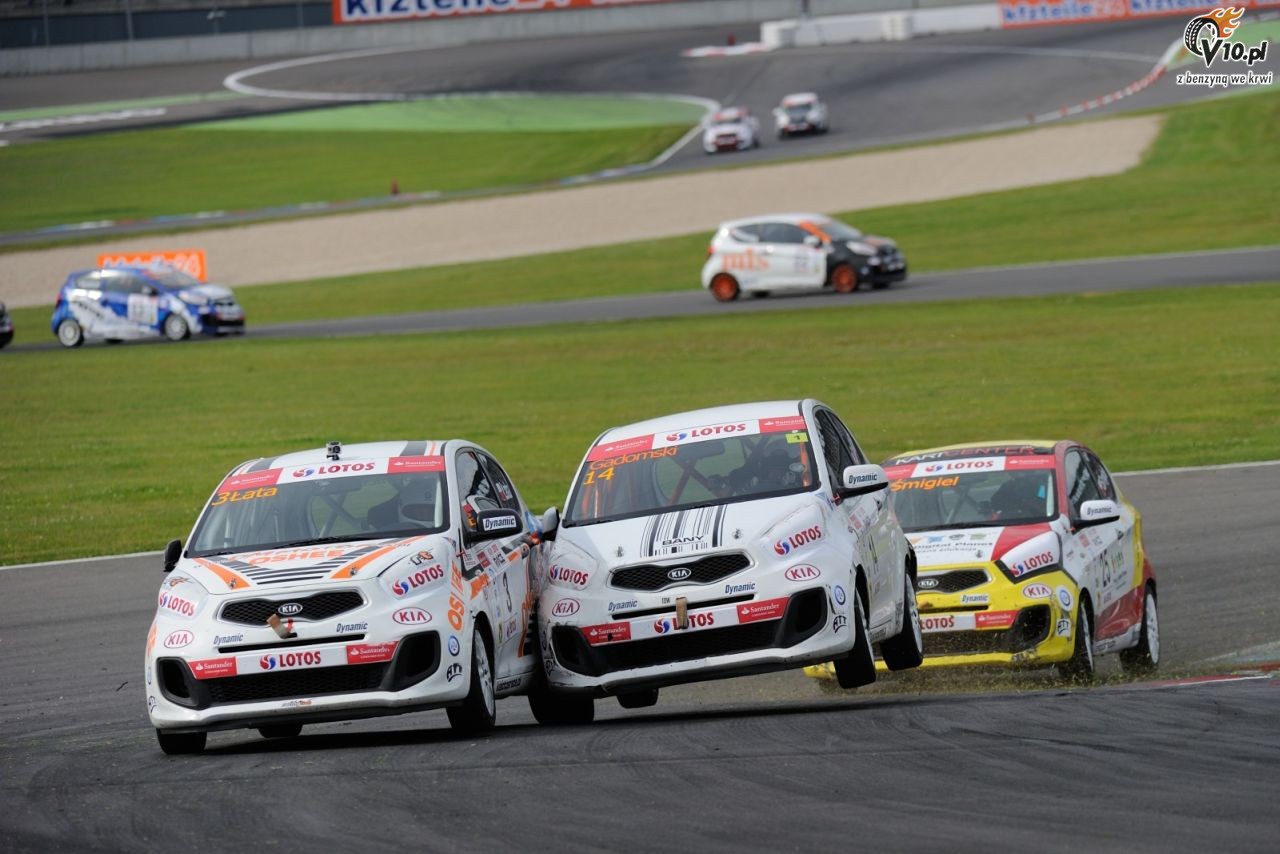 Kia Lotos Race: Mirecki wygra pierwszy wycig na Lausitzringu mimo 10. pola startowego
