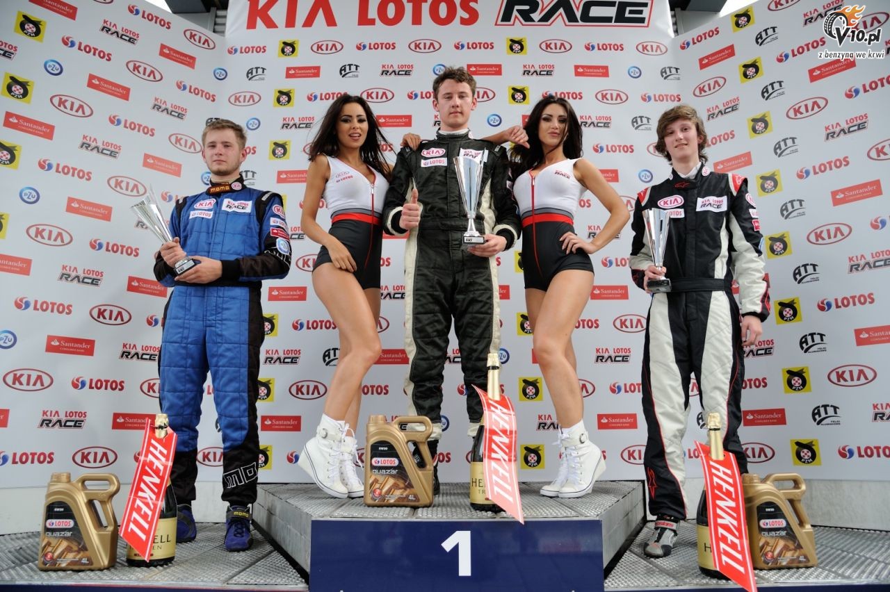Kia Lotos Race: Mirecki wygra pierwszy wycig na Lausitzringu mimo 10. pola startowego