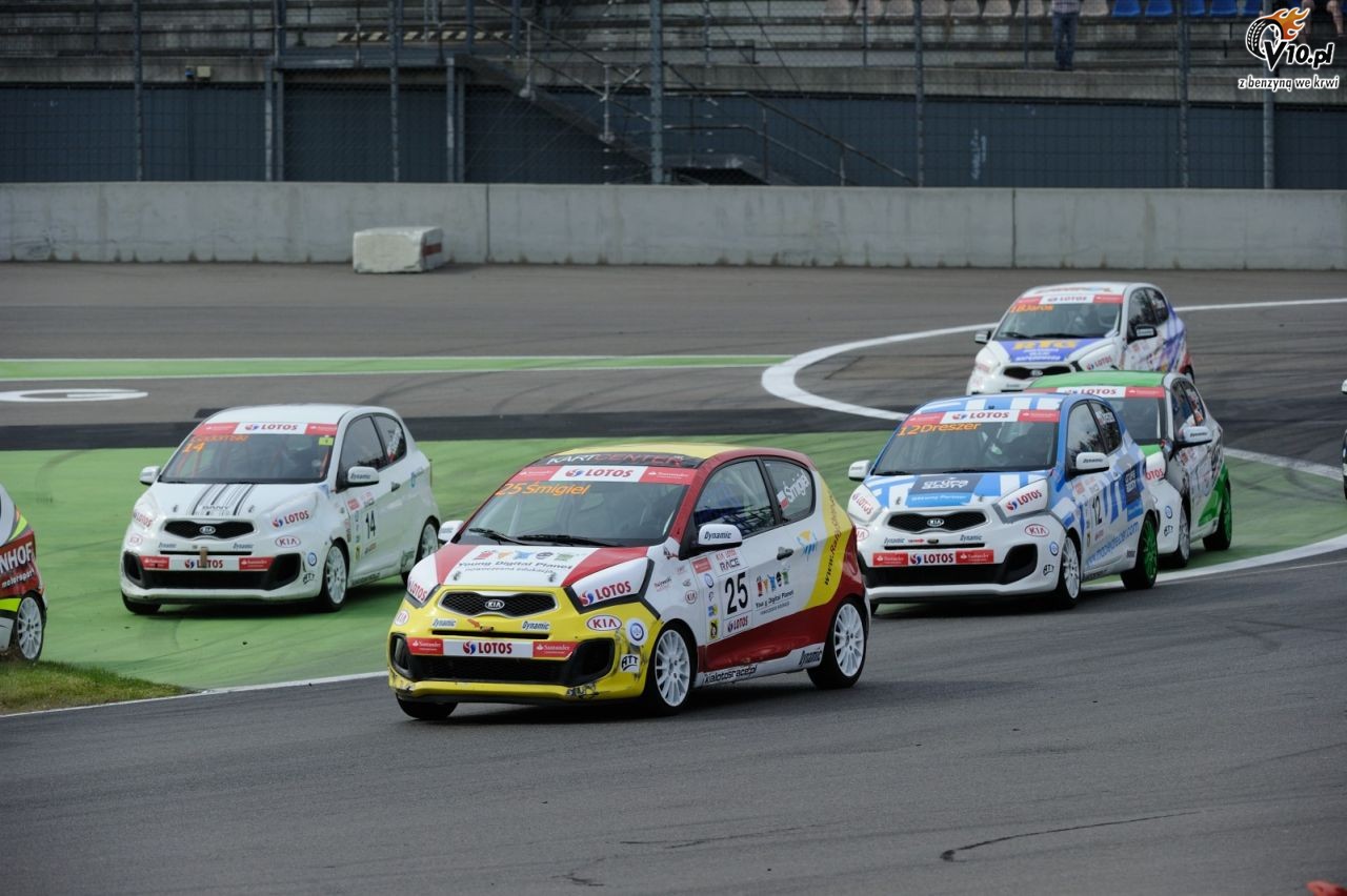 Kia Lotos Race: Mirecki wygra pierwszy wycig na Lausitzringu mimo 10. pola startowego