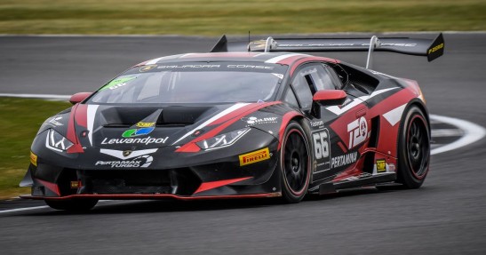 Andrzej Lewandowski i Teodor Myszkowski w Lamborghini Super Trofeo