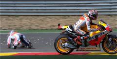 MotoGP: Marquez pokona Lorenzo w Aragonii. Pedrosa upad