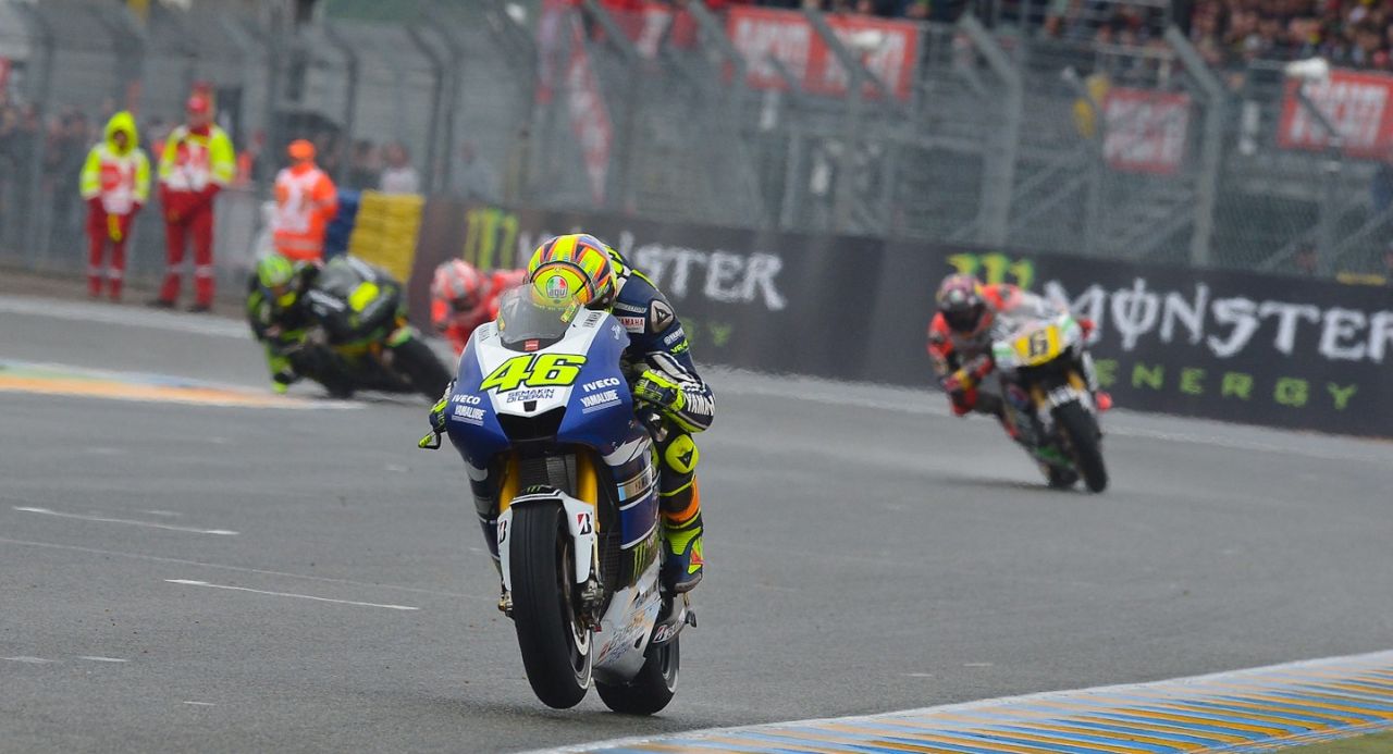 MotoGP: Valentino Rossi zadowoli si podium na domowym torze Mugello