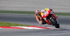 MotoGP: Upadek Marqueza podczas testw na Sepang