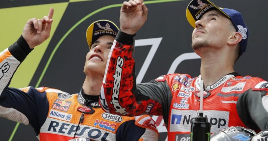 MotoGP: Lorenzo widzi szansę na doścignięcie Marqueza w punktacji