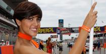 MotoGP 2012: Grid Girls z padoku toru Catalunya - foto i wideo