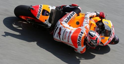 MotoGP: Marquez na pole position w Niemczech, Pedrosa upad