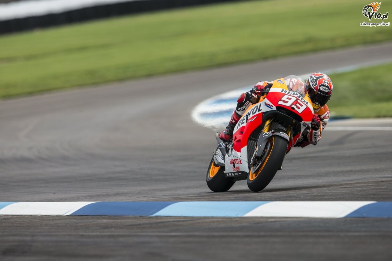 MotoGP: Marquez ustrzeli dziesitk na Indianapolis