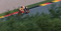 MotoGP: Marquez na pole position w Niemczech, Pedrosa upadł