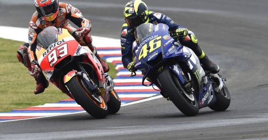 Marc Marquez i Valentino Rossi