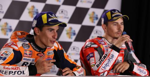 MotoGP: Marquez o tym, dlaczego nie zawetował transferu Lorenzo. 'To byłaby oznaka słabości'