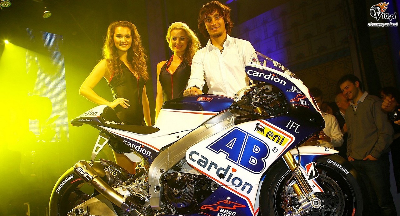 MotoGP: Cardion AB zaprezentowao Aprili ART i nowe barwy na sezon 2013