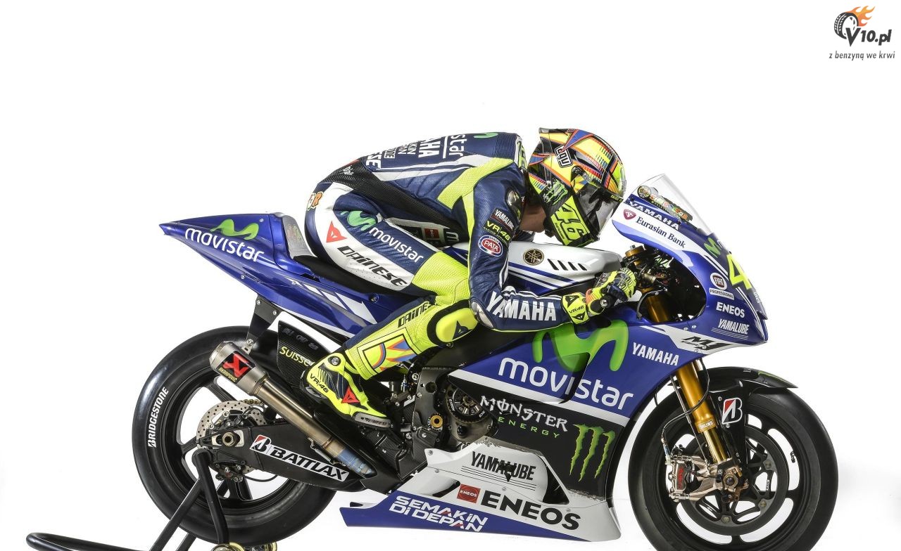 MotoGP: Yamaha zaprezentowaa swj motocykl z oklejeniem Movistar