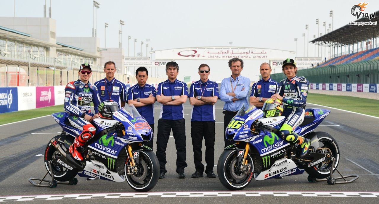 MotoGP: Yamaha zaprezentowała swój motocykl z oklejeniem Movistar