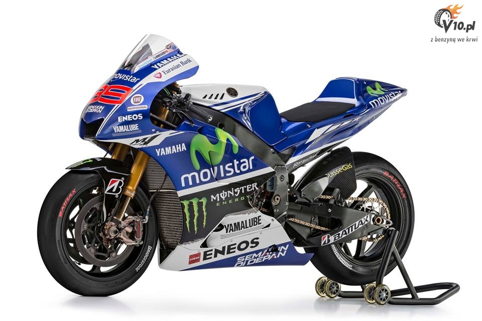 MotoGP: Yamaha zaprezentowaa swj motocykl z oklejeniem Movistar