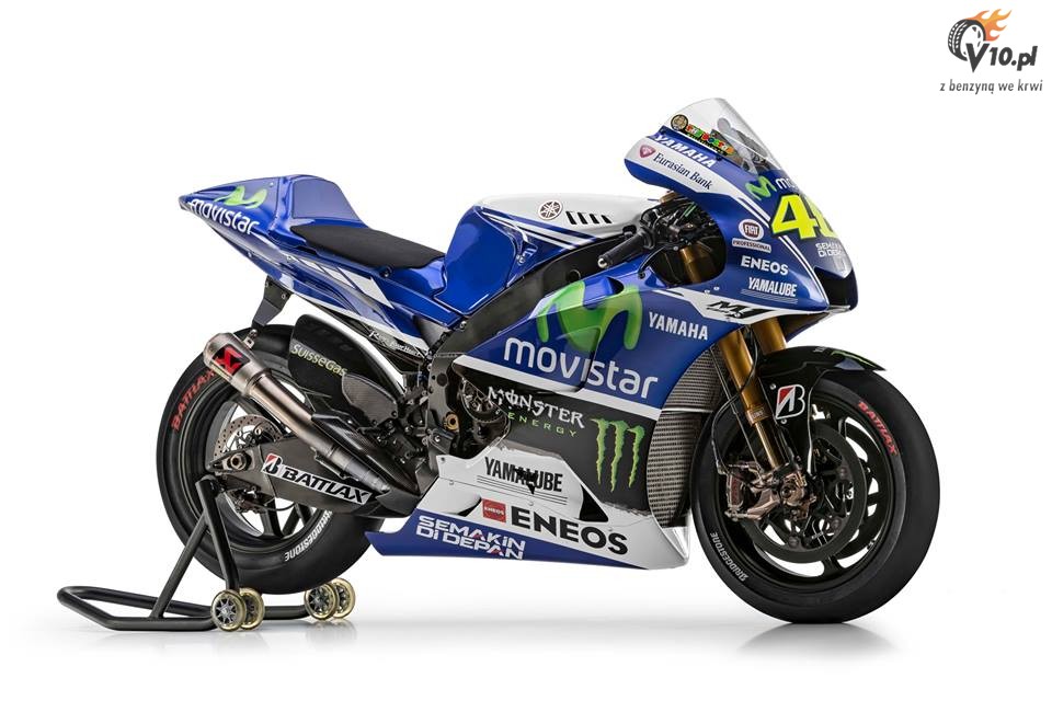 MotoGP: Yamaha zaprezentowaa swj motocykl z oklejeniem Movistar