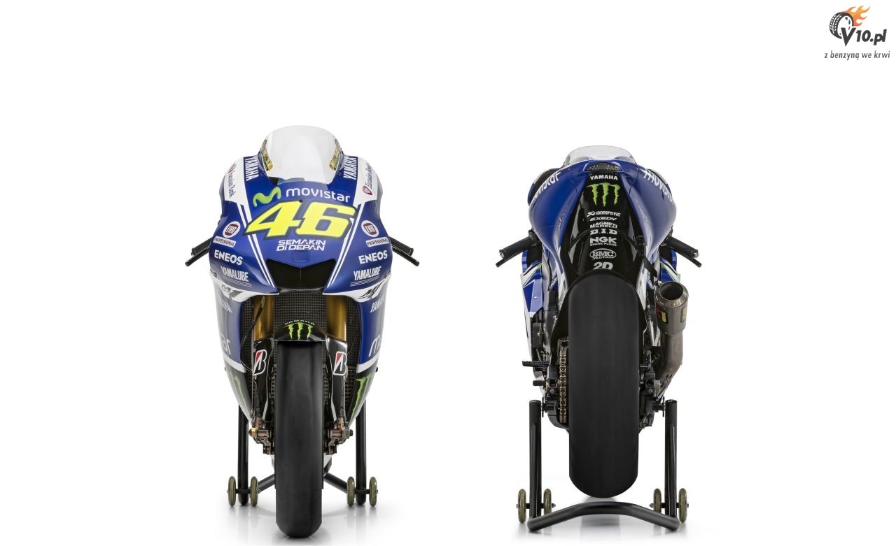 MotoGP: Yamaha zaprezentowaa swj motocykl z oklejeniem Movistar