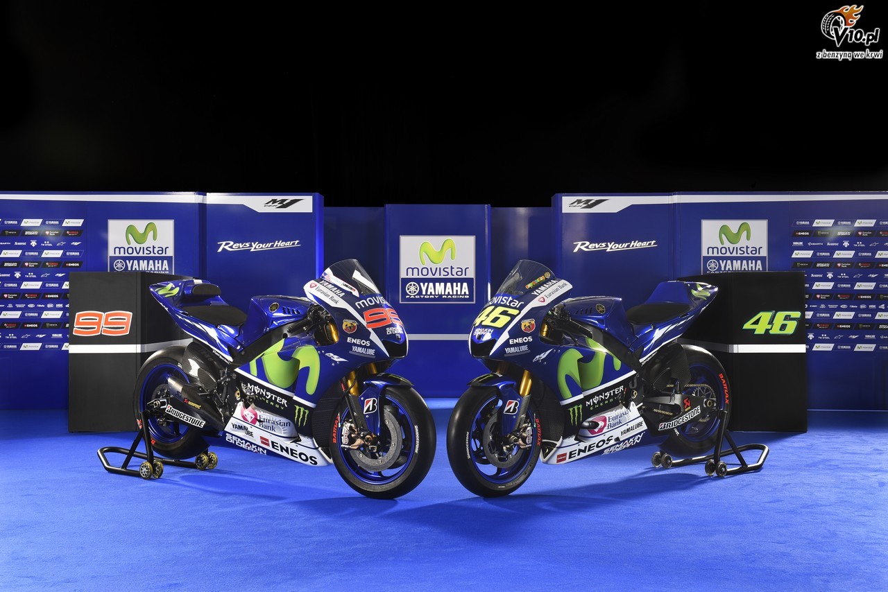 MotoGP: Yamaha pokazała motocykl na sezon 2015